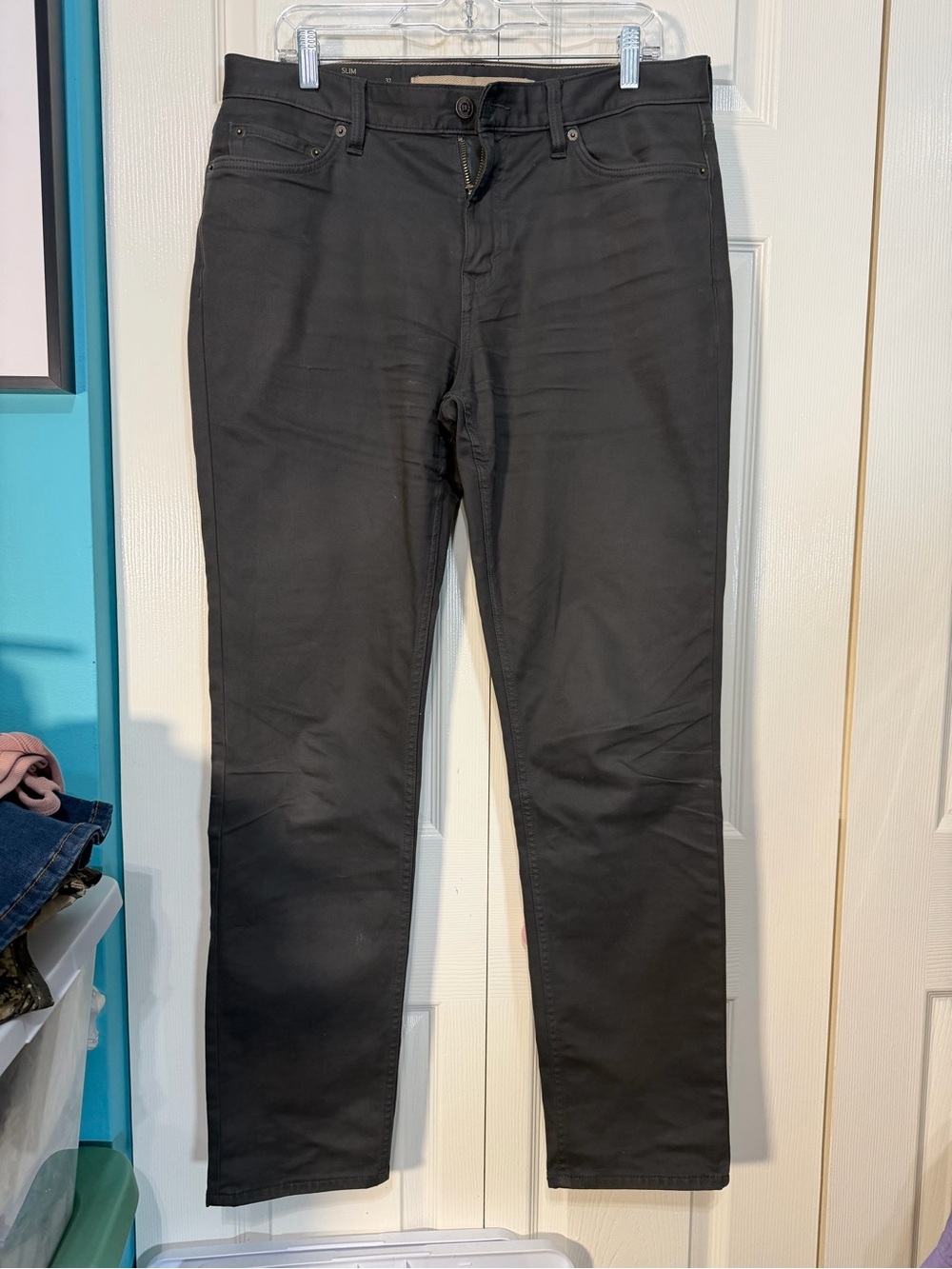 Banana Republic Men's Black Slim Fit Jeans